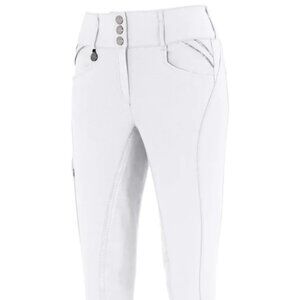 Pikeur Candela Glamour White - McCrown Seat - US size 24 R